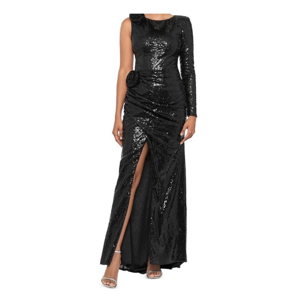 Aqua Evening Dress